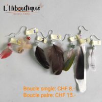 Divers boucles d'oreilles